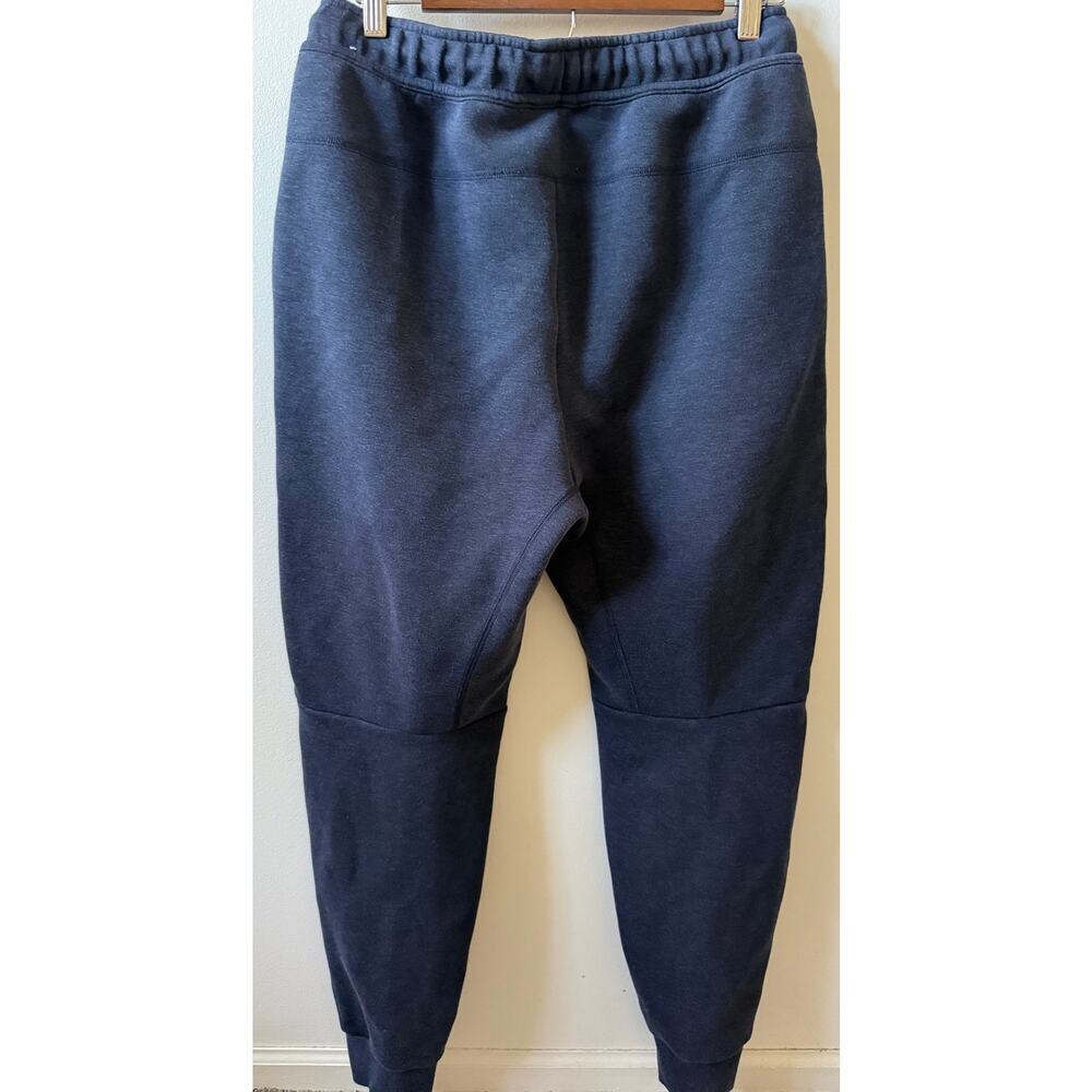 Nike tech fleece joggers men's size M navy blue - Picture 2 of 5